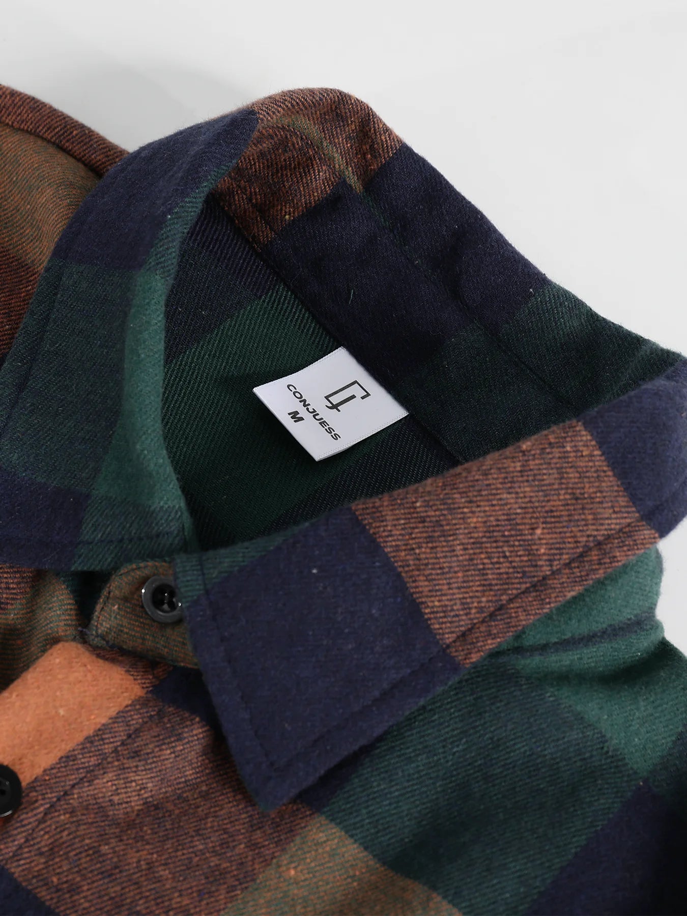 Vintage Plaid Long Sleeve Flannel Shirt Men's Spring Fall Loose Casual Top